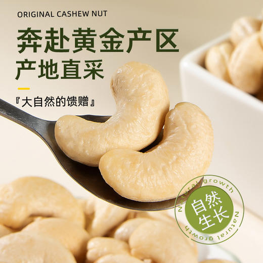 现货供应原味腰果仁500g散装腰果坚炒货果休闲小零食年货 商品图1