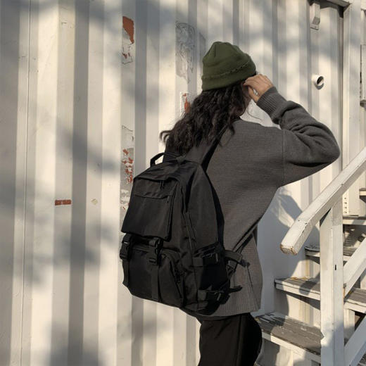 Safiya/索菲娅2024轻便初高中生大容量双肩包电脑背包 SF42215188 商品图5