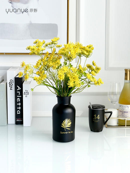 仿真花假花海芋花餐桌摆花室内家居客厅轻奢装饰花卫生间摆设摆件 商品图2