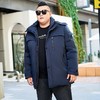【超大码】【新款DJY】冬季可拆卸帽羽绒服男士白鸭绒加肥加大码加厚加绒保暖 商品缩略图4