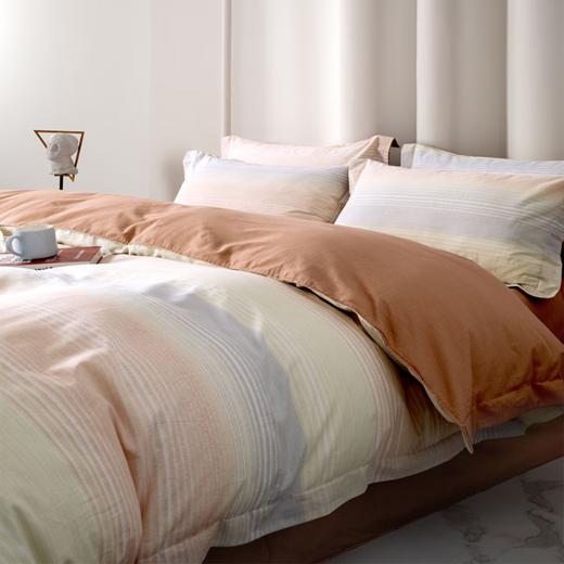 简色生活抗菌全棉四件套-耀·飞流千里（被套200*230、床单230*230、枕套：48*74cm）【分仓直发，72小时发货，周末节假日不发货】 商品图2