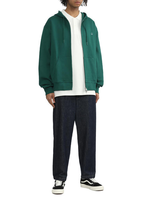 卡哈特 WIP 2024秋冬新款 纯色双拉链经典刺绣小标连帽开衫外套 Z-12057 商品图1