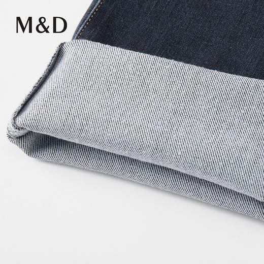 【名盾】微弹宽松直筒牛仔裤M0CL36663A 商品图3