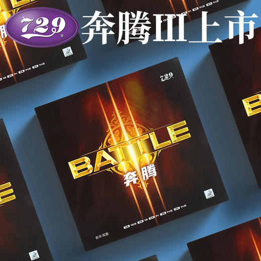 友谊729 奔腾3省队乒乓球拍胶皮奔腾III 商品图1