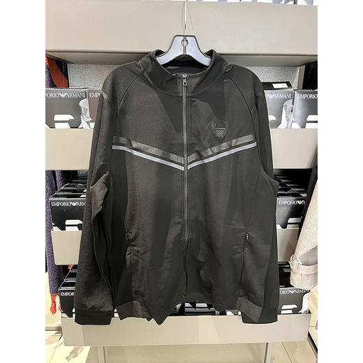 EMPORIO ARMANI/EA7  男士Logo标拉链立领运动卫衣 商品图3