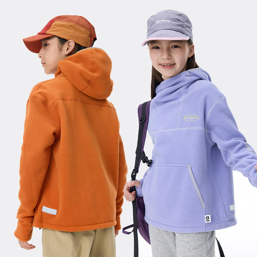 onmygame【考拉绒】超纤云感男女童连帽卫衣春秋款2024新款儿童11 商品图4