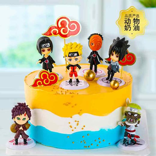 火影忍者-为自己的梦想而战！-2磅【主题蛋糕】 商品图0