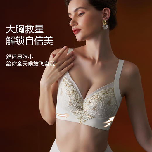 夜染星辰薄杯调整型文胸 商品图3