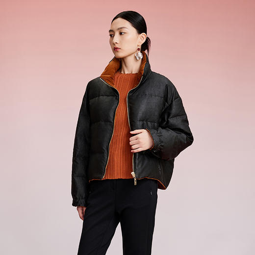 TANGY Collection/天意精品冬季新品中国风女士植物染羽绒服外套 商品图1