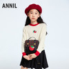 女童圆领长袖针织衫冬季新款安奈儿童装EG444505 商品缩略图0