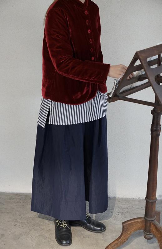 apuntob 羊毛混纺挺括感宽松半身裙 商品图1