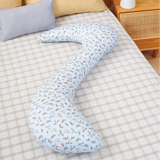 月影系列搂睡抱枕夹腿睡觉专用大人软长条创意床上孕妇S型可拆洗 商品图3