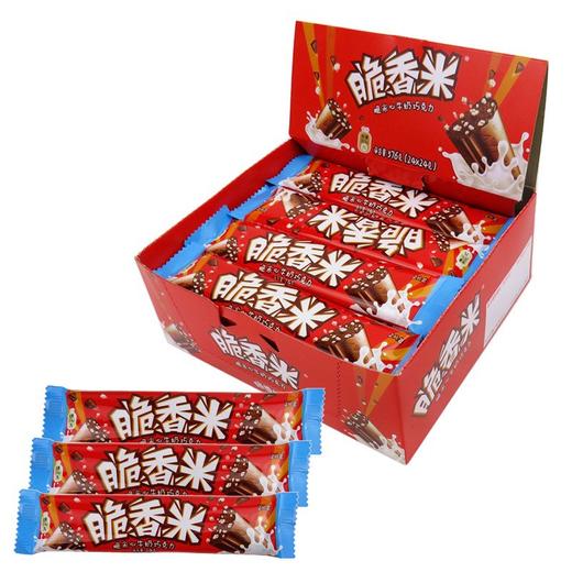 德芙脆香米脆米心牛奶巧克力24g*24条/576g/盒装结婚庆喜糖果 商品图2