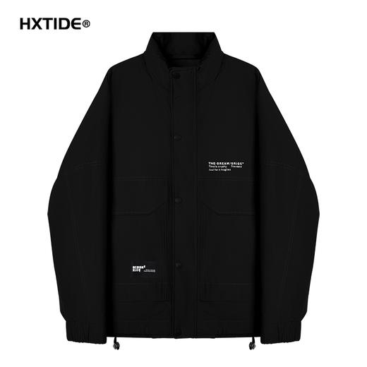 【新品上新】HX 冬季短款立领羽绒服三防面料S100444097101/02 商品图7