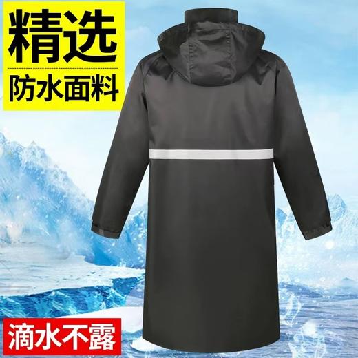 【ZK】雨衣大褂带反光条 商品图0