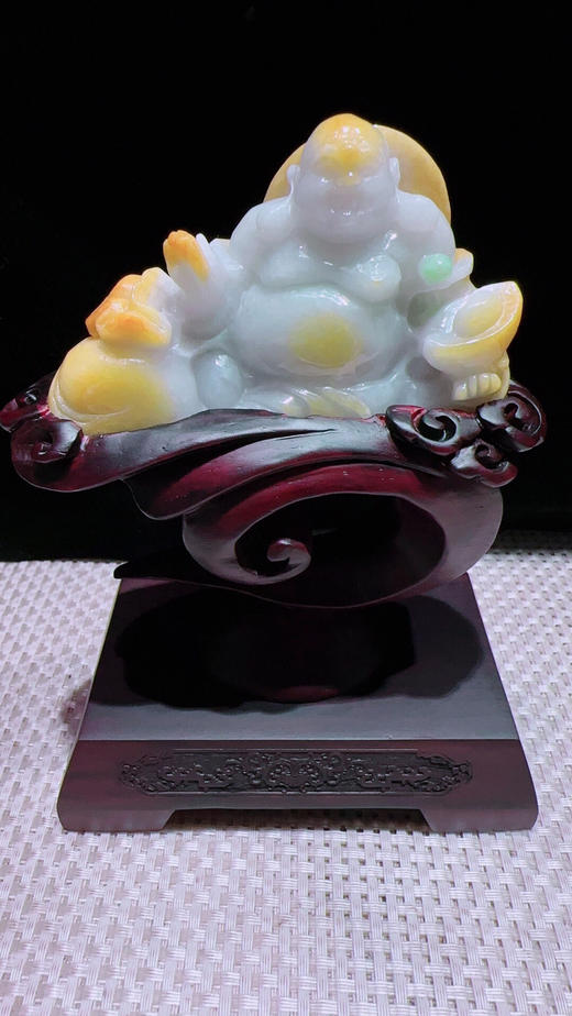 620482翡翠摆件 【佛公 弥勒佛】 商品图5