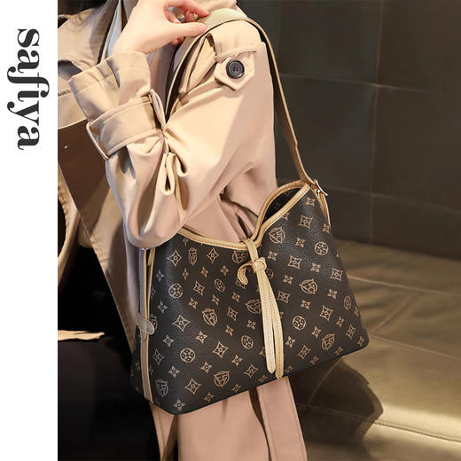 Safiya/索菲娅2024 高级感单肩腋下HOBO斜挎包 SF42215182 商品图8