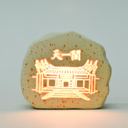 羽诗制造出品 宁波皂石发光冰箱贴创意手工家居饰品纪念文创 商品图1