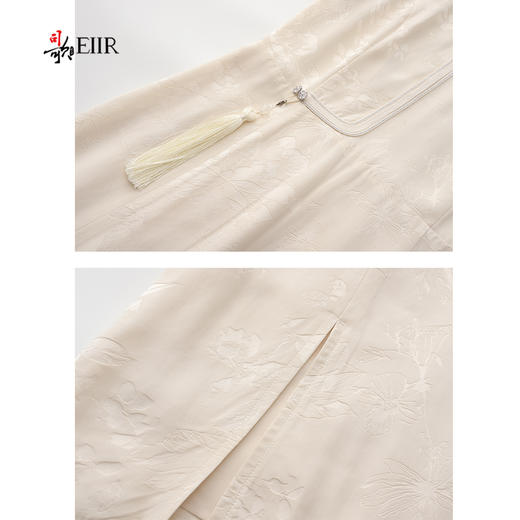 司歌国风立领旗袍裙连衣裙短袖春夏女A891505X 商品图2