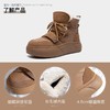 ZHR则则加绒加厚雪地靴2024冬季新款保暖柔韧棉鞋轻量舒适短筒鞋 商品缩略图2