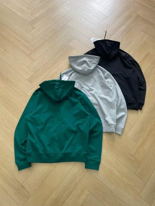 卡哈特 WIP 2024秋冬新款 纯色双拉链经典刺绣小标连帽开衫外套 Z-12057 商品图13