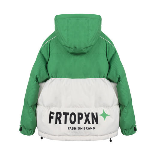 【新品上新】HX 冬季短款带帽棉服时尚C112440006101/02 商品图3