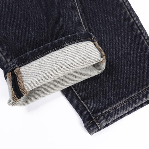 【新品上新】HX 冬季水洗牛仔长裤简约百搭S201444078101 商品图5