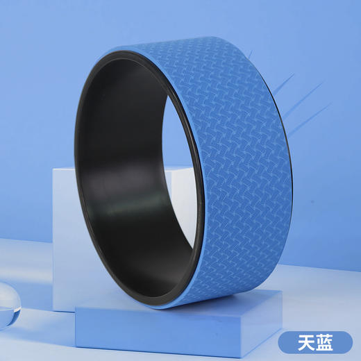【后弯美背，开肩瑜伽轮，按摩舒展，瑜伽辅助】瑜伽轮开背瑜伽轮 初学者健身瑜珈器材 后弯神滚筒环器 家用普拉提圈-QQ 商品图12