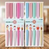 「9.9到手5双」家用合金筷子高颜值PET防滑马卡龙彩色ins一人一筷5双装餐饮用具 商品缩略图0