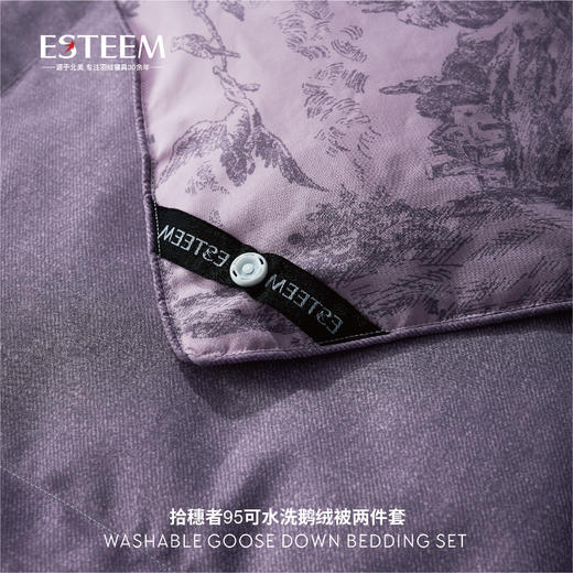 拾穗者95可水洗鹅绒被两件套 商品图3