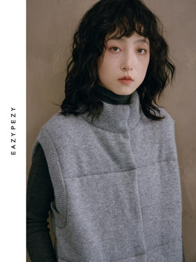 铂金2.0羊绒棉服马甲