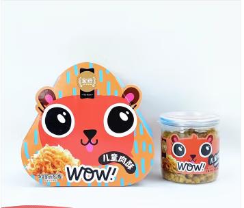 金语 儿童肉酥三连罐66g 商品图0