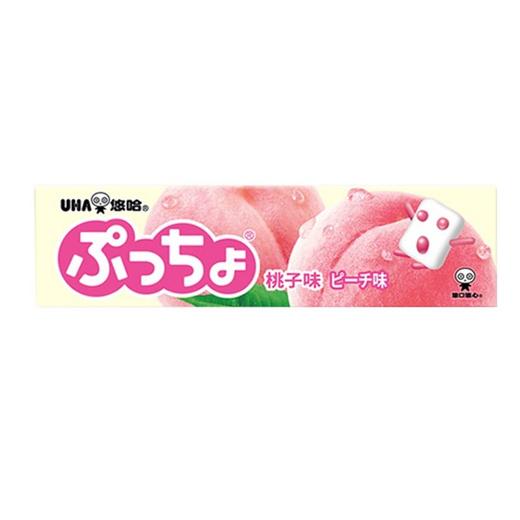 悠哈 味觉糖普超桃子味软糖 50g/条 商品图0