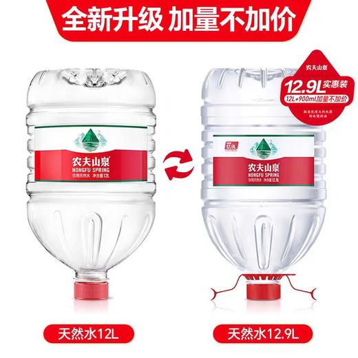 【E润家送水】农夫山泉饮用天然水12.9L*1桶*5-72小时内送货上门 商品图1