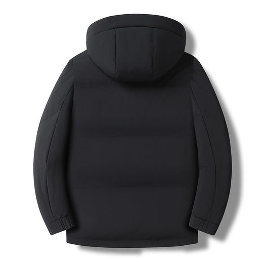 【可拆卸帽】【90白鸭绒】【新款DWY】大依优型大码羽绒服可拆卸帽连帽外套加肥加大上衣男士外套胖子 商品图3