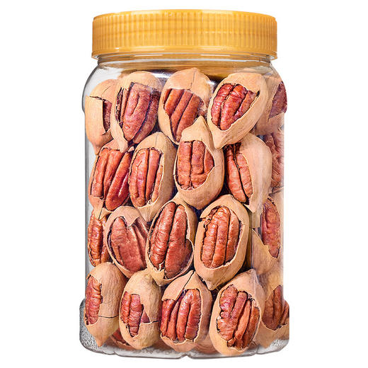 临安碧根果罐装500g开口薄壳奶油坚果休闲零食碧根果干果炒货 商品图3