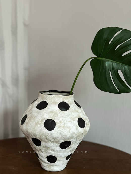 【斑斑点点A款.陶瓷花瓶】1个/份 高约28cm上口径12cm肚径24cm（江西仓顺丰发货） 商品图7