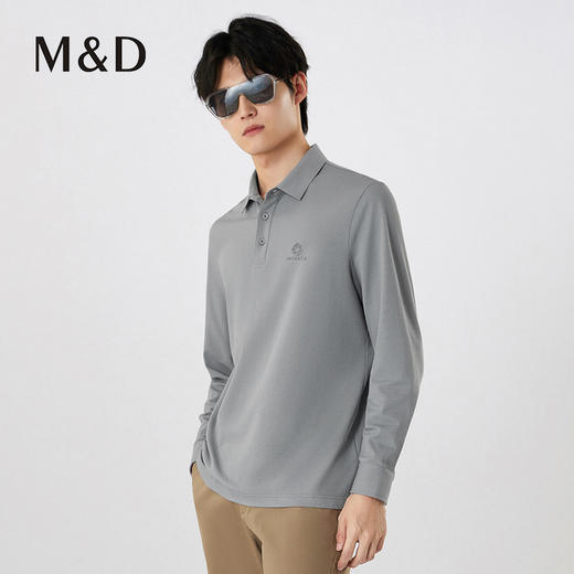 【名盾】翻领长袖T恤MXCL11667B 商品图2