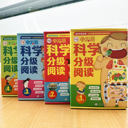 小火箭科学分级阅读1-4级 商品图0
