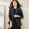 【通勤羊毛西装】米思阳2026春季气质职业简约修身女式西服外套4459 商品缩略图2
