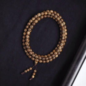 【青山特惠】8mm108颗 文莱 正区九分沉 野生料 沉香手串 28.1g C9009