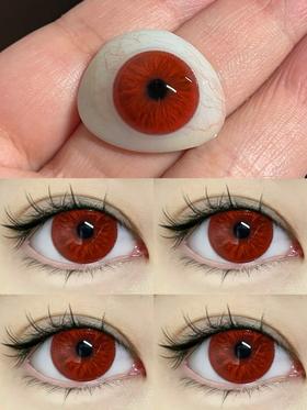 Huohuocon品牌日抛-恶灵下蛊10/片一盒（COS专用高遮瞳片、介意勿拍）