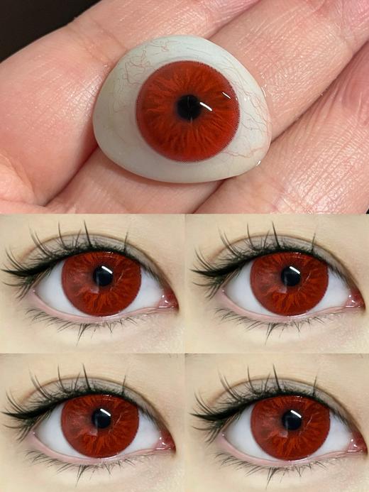 Huohuocon品牌日抛-恶灵下蛊10/片一盒（COS专用高遮瞳片、介意勿拍） 商品图0