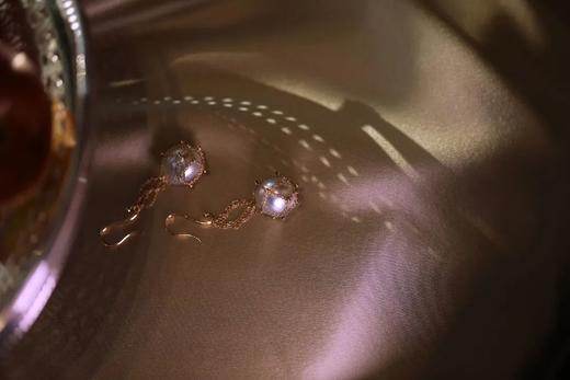 我最爱的，手工感和不完美 ｜ 黄金璎珞网海珠耳环 商品图7