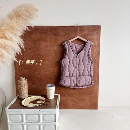 【巴壮鸽女士加绒夹棉马甲】❗❗❗ 🌈加绒加厚，锁住温度！🔥秋冬必备·重磅来袭 一条足以过冬，🔸看得见的厚、摸的着的暖！🔸行走的小火炉，贴身即暖，抗寒保暖 商品图5