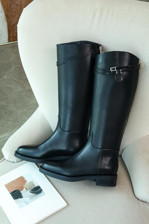 纽约时报|秋冬英伦风长筒靴 商品图0