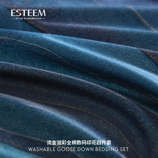 流金溢彩全棉数码印花四件套 商品图3