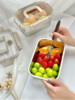 🥰【品牌直发】2个💰49.9❗德国YISPOT易铂长方形手提保鲜盒， 🌈超大容量❗1700ml+2100ml，🉑️蒸🉑️烤🉑️冷藏🉑️冷冻，便捷与新鲜的完美结合❗️❗️  商品缩略图0