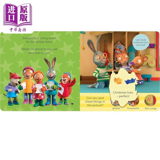【中商原版】波西和皮普翻翻书 一起过圣诞 Pip and Posy The Best Christmas Ever 英文原版 儿童纸板书 亲子绘本故事书 进口 商品图4