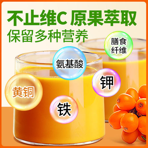 凌老师沙棘原浆  500ml*3 商品图4